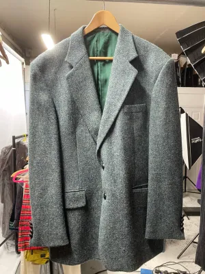 Embassy Teal Wool Jacket Green Lining