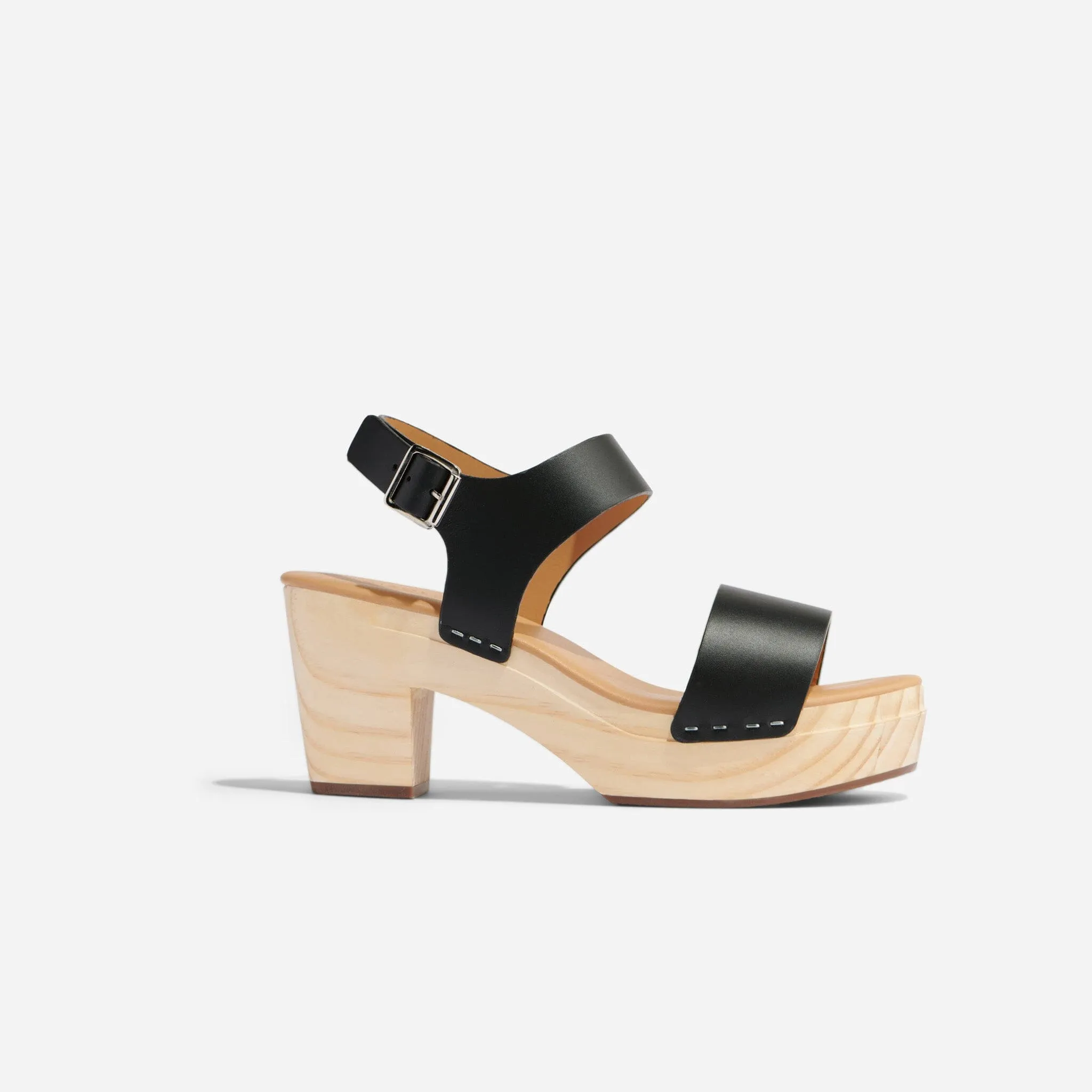 All-Day Open Toe Clog Black