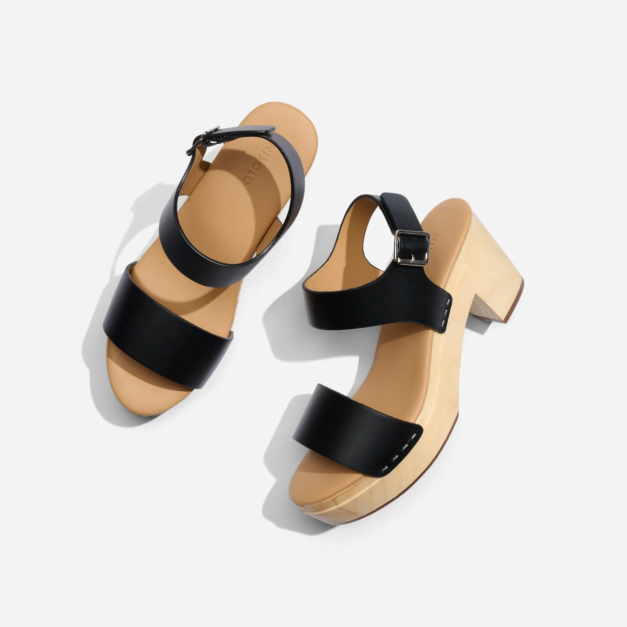 All-Day Open Toe Clog Black