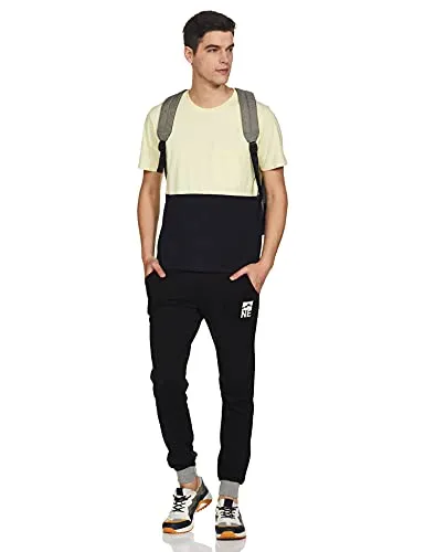 Amazon Brand - Symbol Men's Regular Track Pants (TRK17-01_Black 1_3XL)