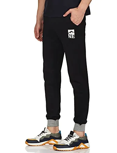 Amazon Brand - Symbol Men's Regular Track Pants (TRK17-01_Black 1_3XL)