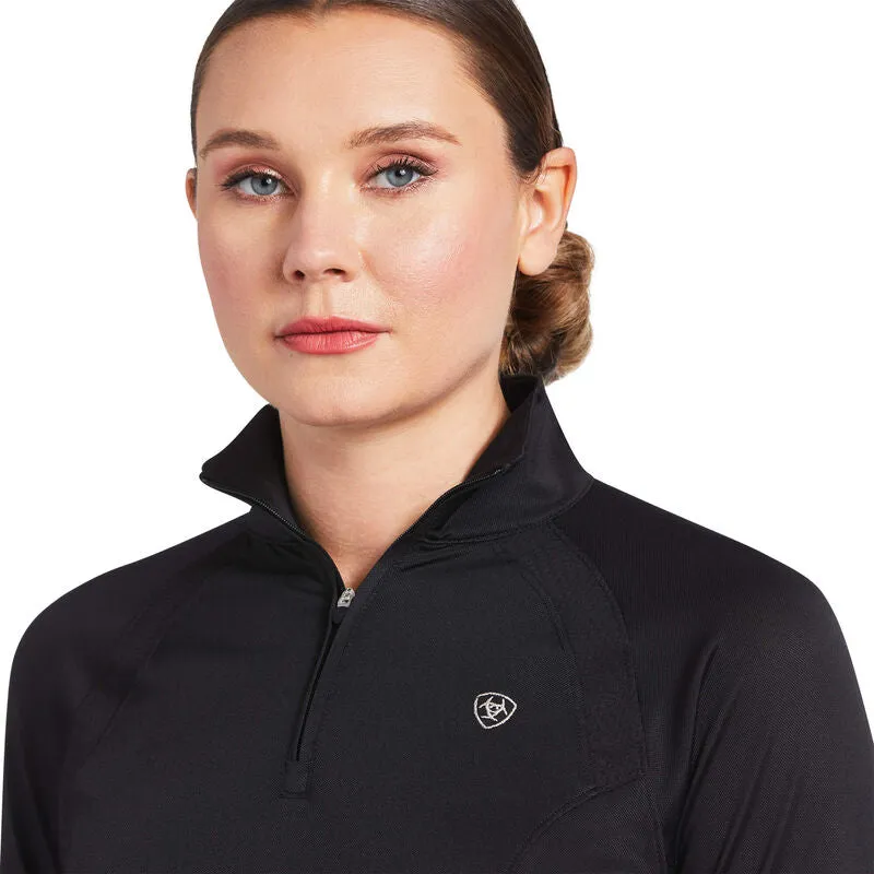 Ariat Sunstopper 2.0 1/4 Zip Baselayer Top