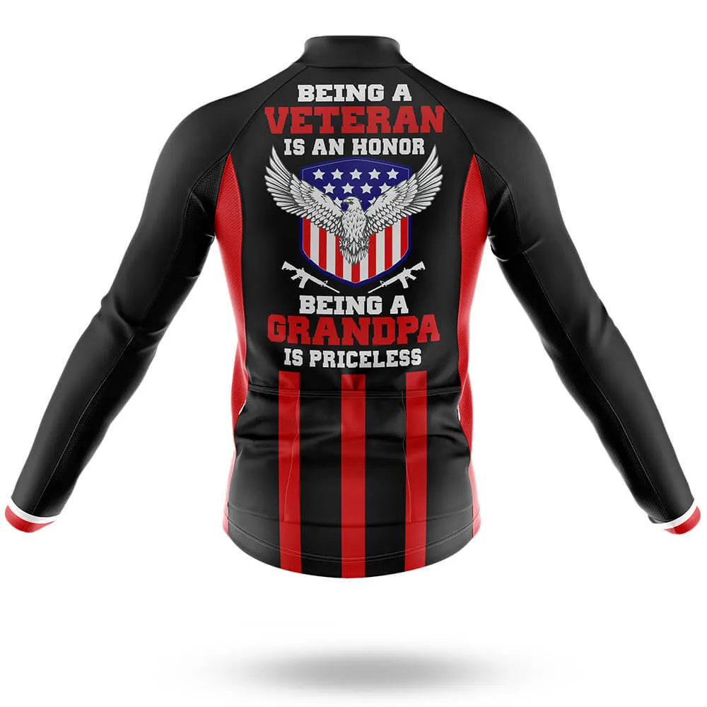 Being A Veteran Is An Honor - Men's Cycling Kit