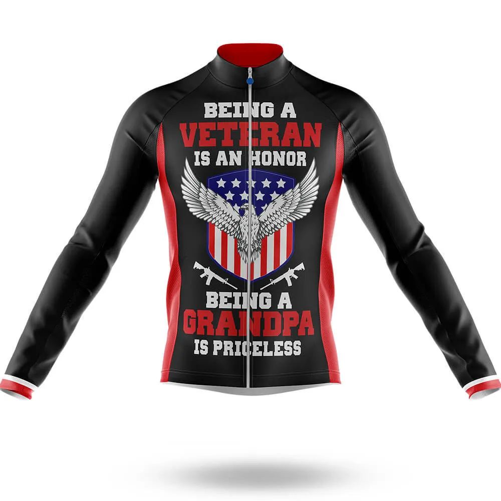 Being A Veteran Is An Honor - Men's Cycling Kit