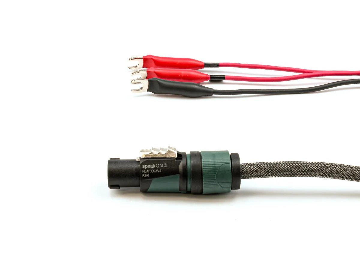 Black Dragon Speaker Cable for REL Subwoofers