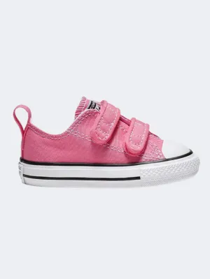 Converse Chuck Taylor All Star 2V Kids Lifestyle Shoes Pink