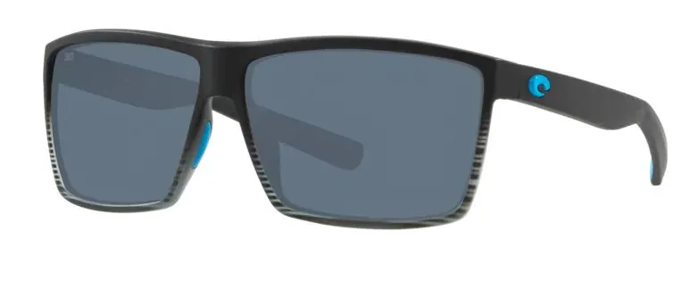 Costa Del Mar Rincon Matte Smoke Crystal Fade Frame - Gray 580 Plastic Lens - Polarized Sunglasses