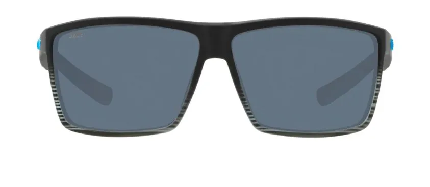 Costa Del Mar Rincon Matte Smoke Crystal Fade Frame - Gray 580 Plastic Lens - Polarized Sunglasses