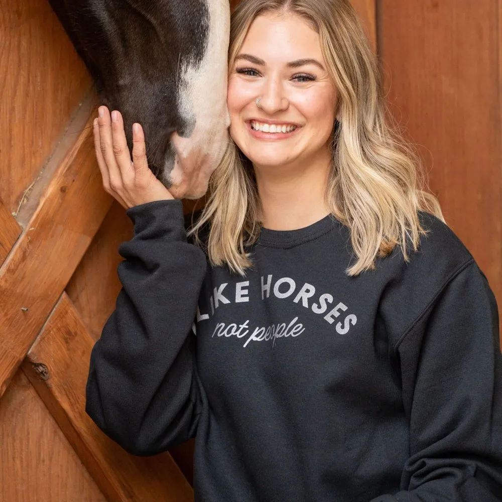 Dapplebay I Like Horses Sweatshirt