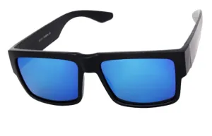 Dark Reflective Blue Lens locs