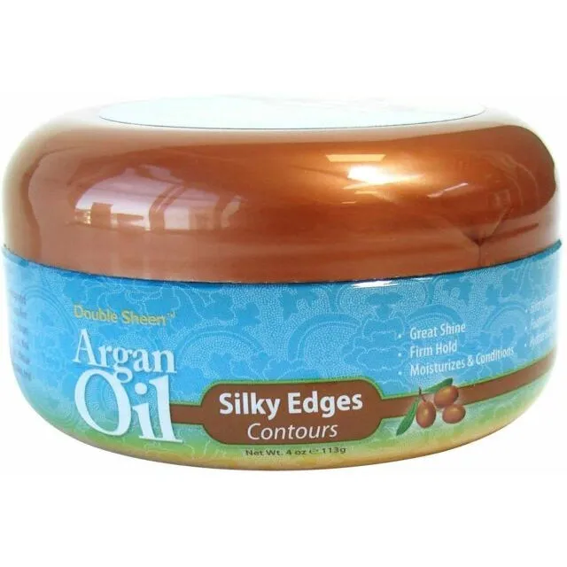 Double Sheen Argan Oil Silky Edge 113g