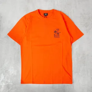 Edwin Agaric Village Tee - Tangerine