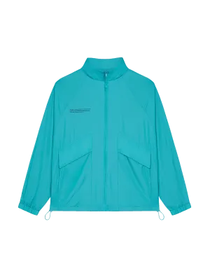 Enhanced Degradation Nylon Jacket—peacock blue