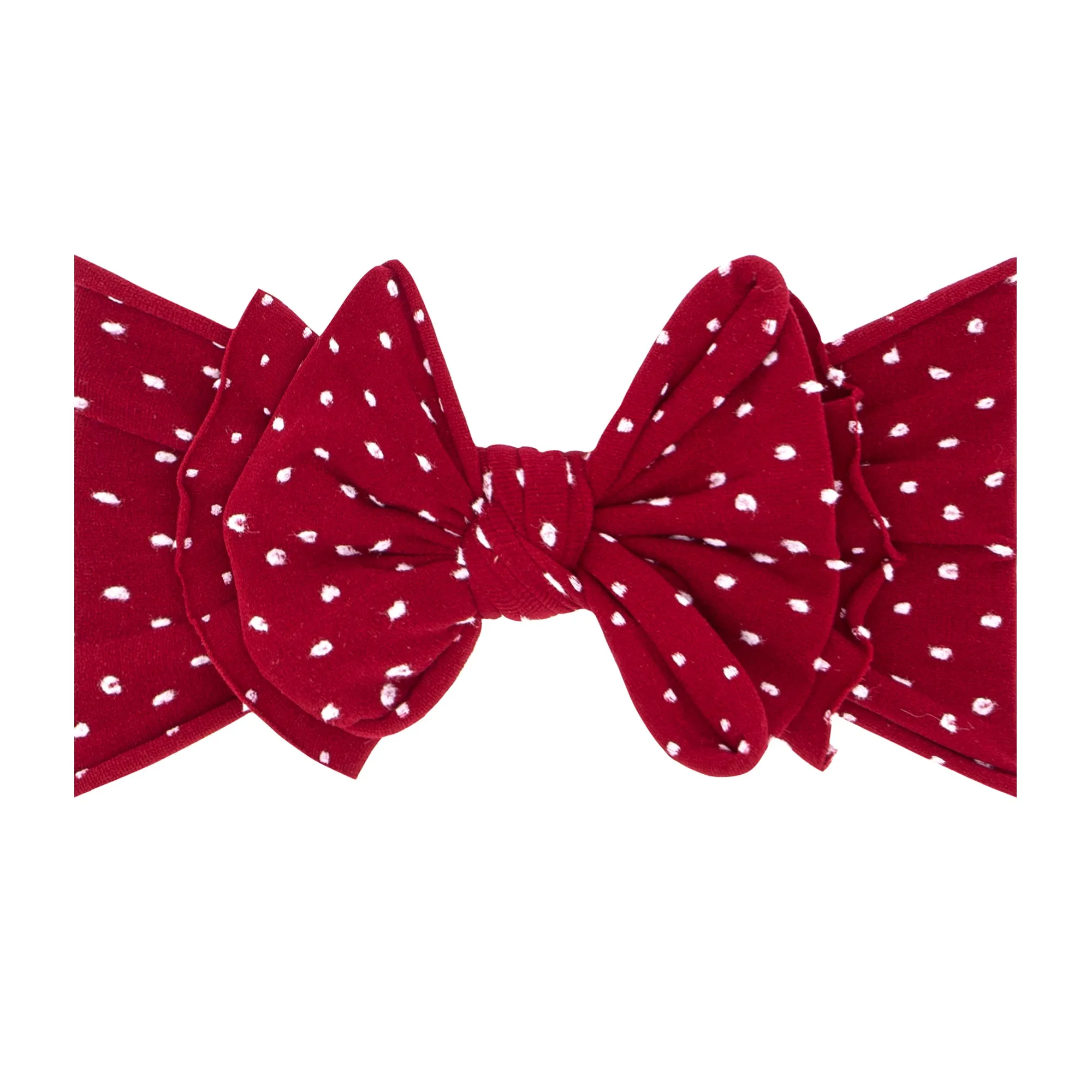 FAB-BOW-LOUS®: ruby shabby dot