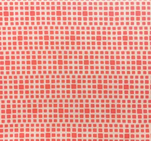 Fabric 100% Premium Cotton Pink Square Elements Simple Designs OEKO TEX Standard 100 Certified Pink Square Elements Simple Design 50cm x 42"