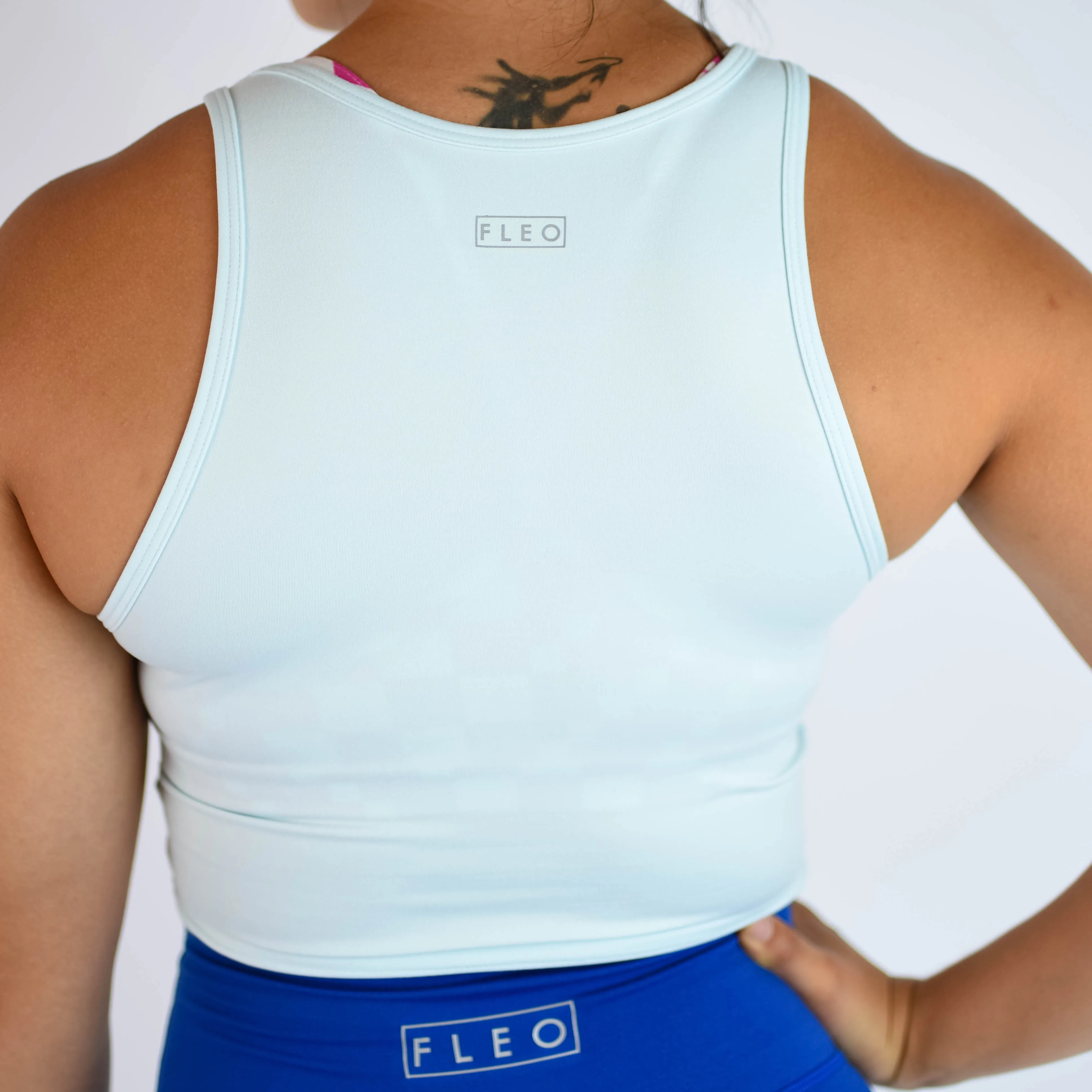 FLEO Tempo Crop Tank - Starlight