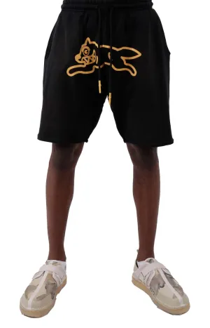 Gerald Zip Pocket Sweatshorts - Black