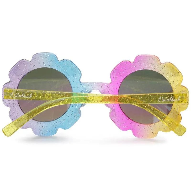 Girls Rainbow Flower Sunglasses