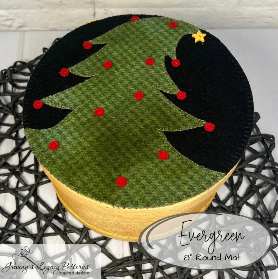 Granny's Legacy | Evergreen Wool Applique Kit