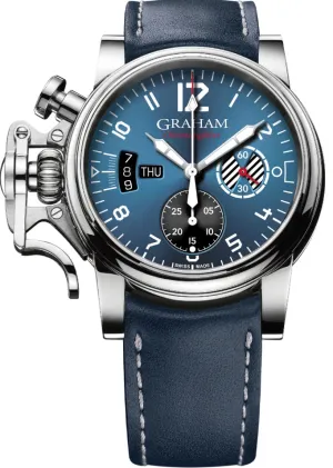 GRHM Watch Chronofighter Vintage Blue