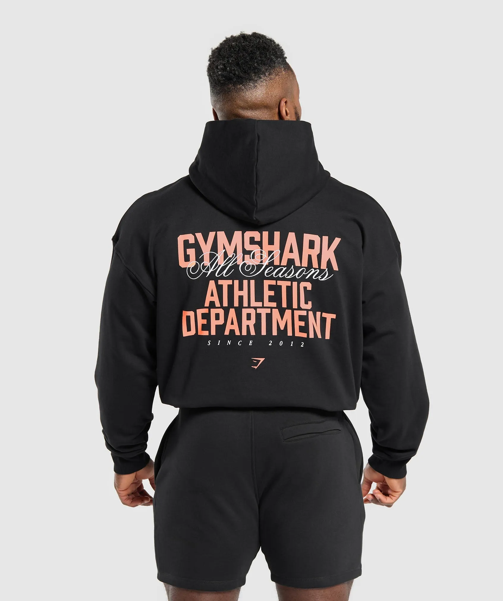 Gymshark Athletic Department Hoodie - Black