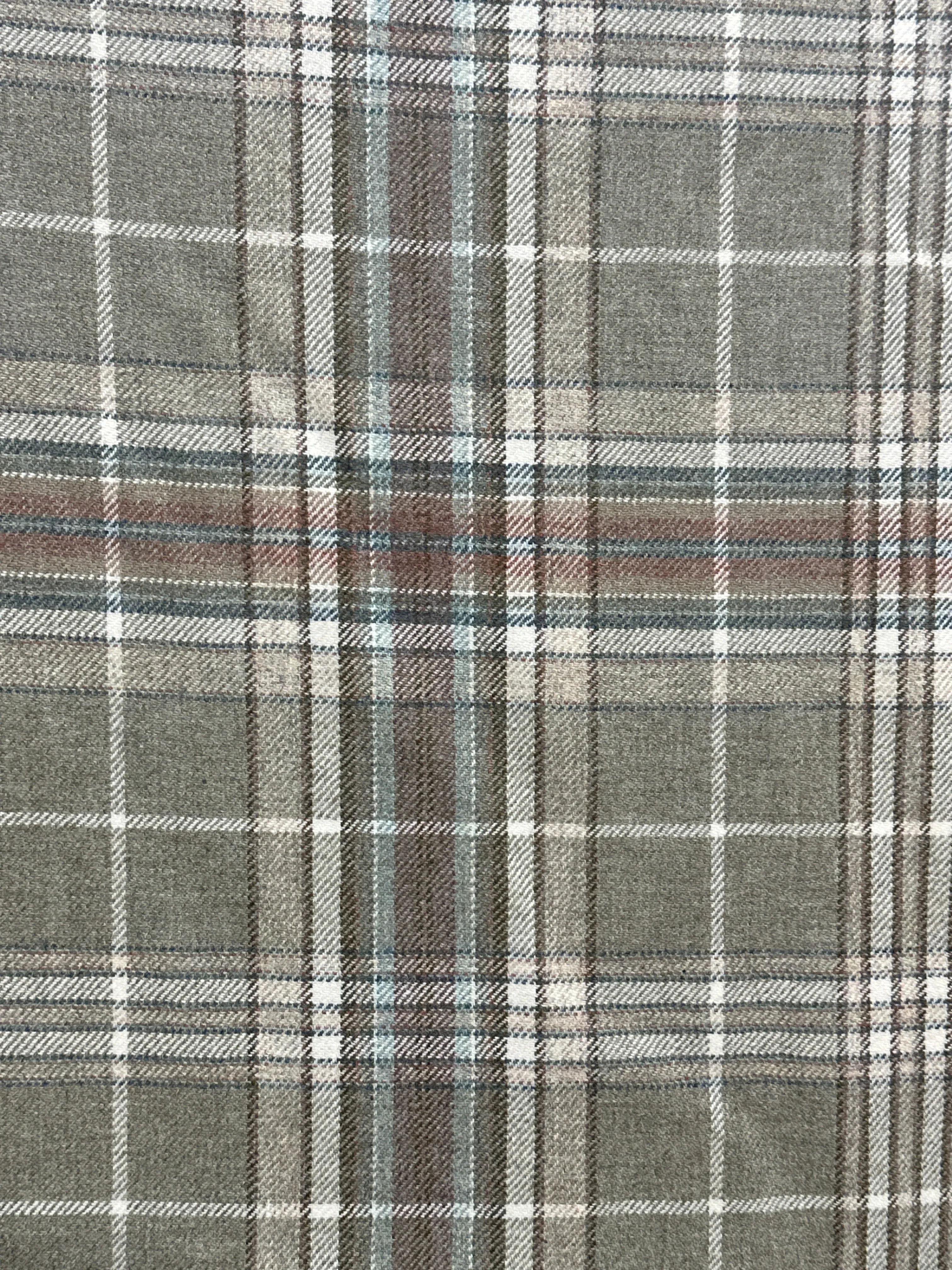 Hardwick Plaid Heather Upholstery/Drapery Fabric by Ralph Lauren