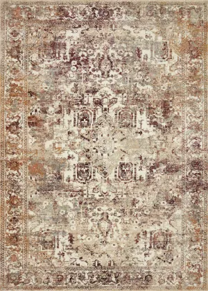 Jasmine Rug in Ivory & Multi