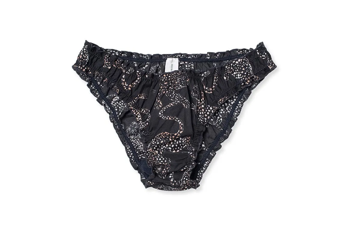 Knickers Jag Print Navy