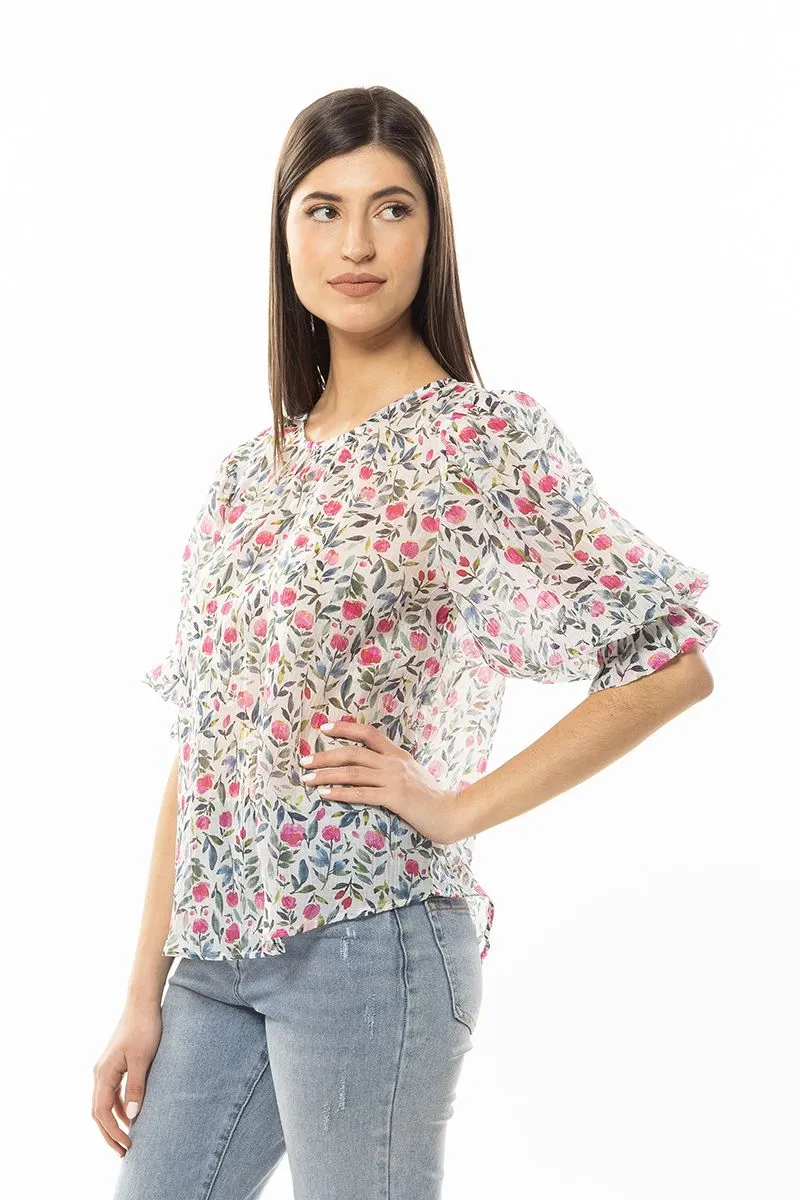 Magnificent Top - Floral Dream