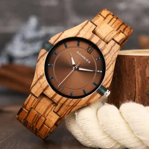 Manly Wooden Watch for Men