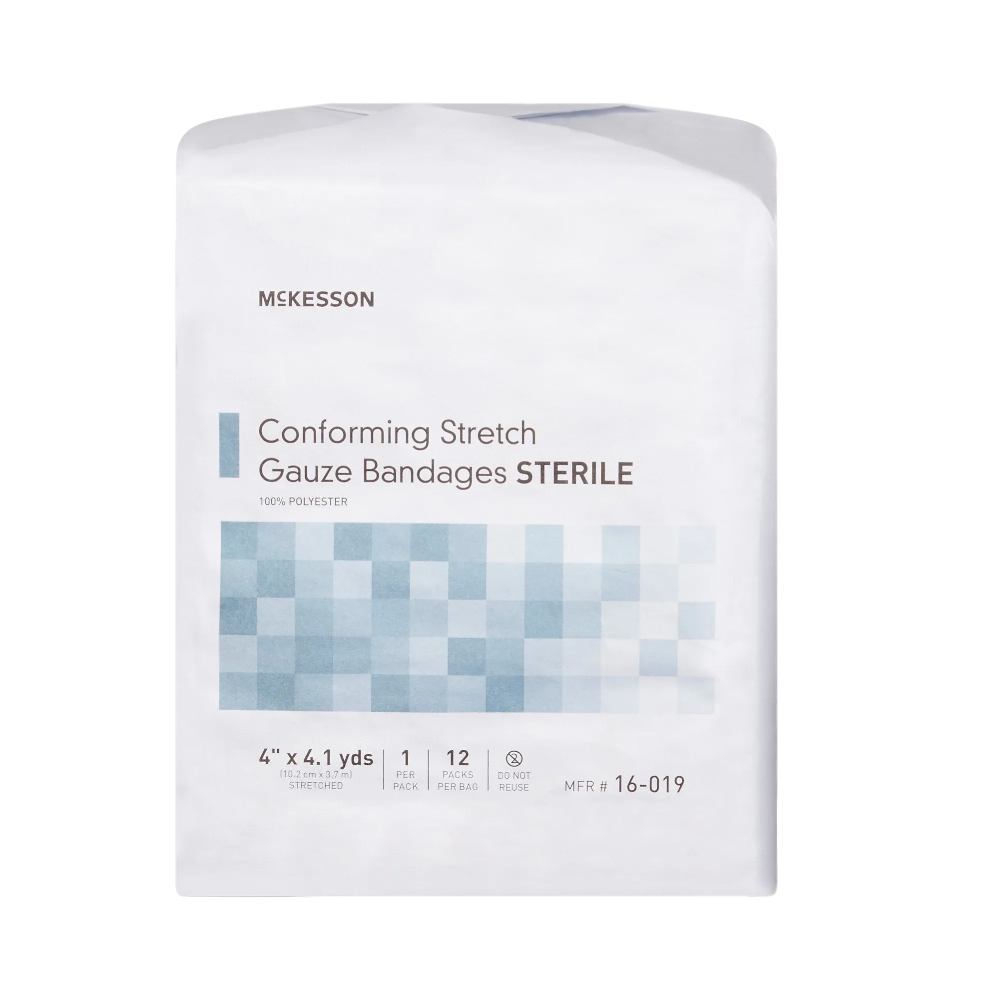 McKesson Sterile Conforming Bandage, 4 Inch x 4-1/10 Yard