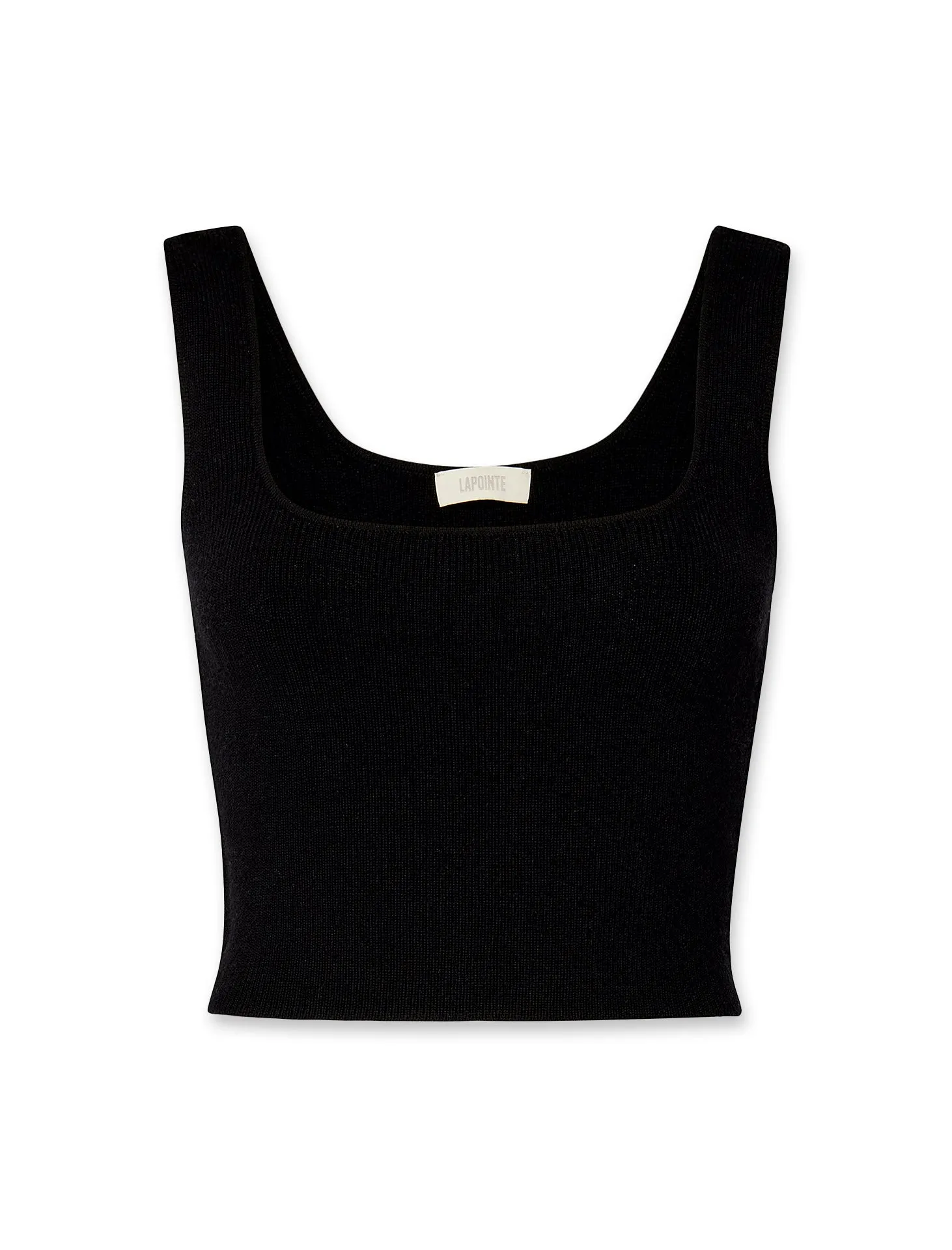 Merino Cropped Tank