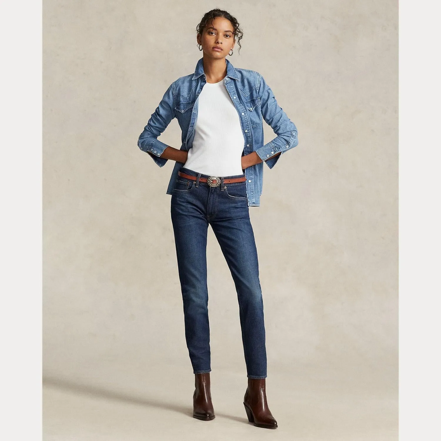 Mid-Rise Skinny Jean