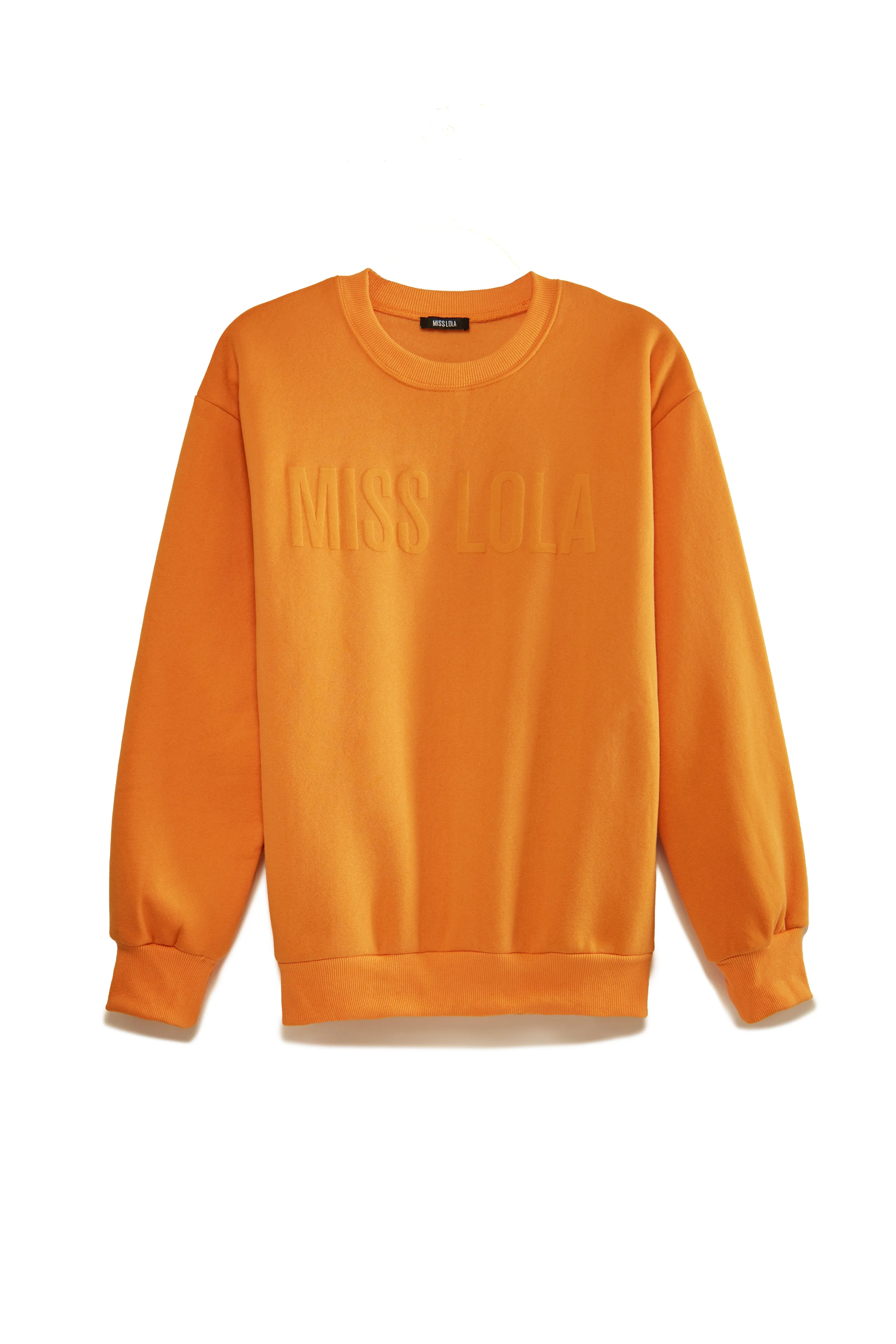 Miss Lola Exclusive Crewneck Sweater - Blue