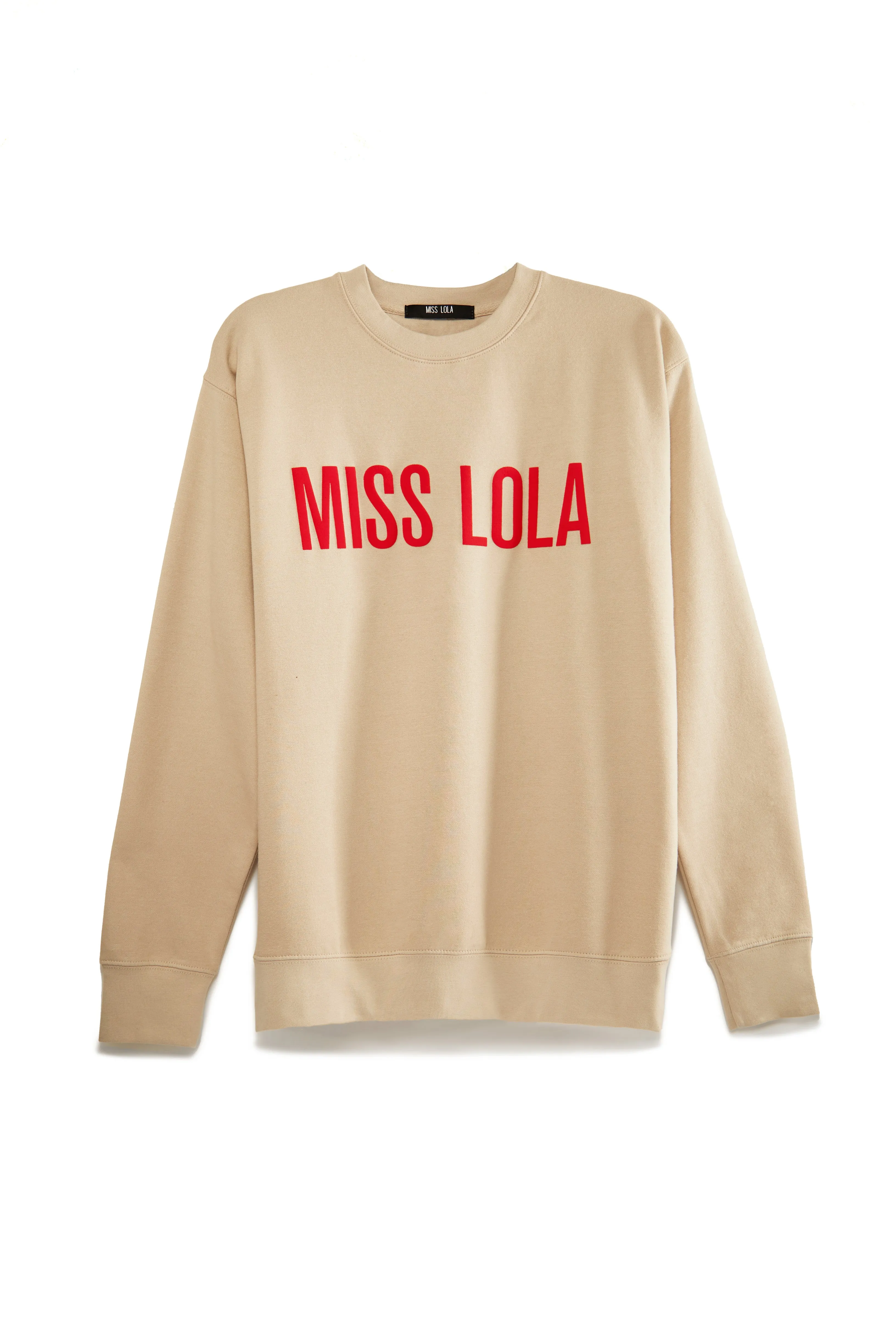 Miss Lola Exclusive Crewneck Sweater - Blue