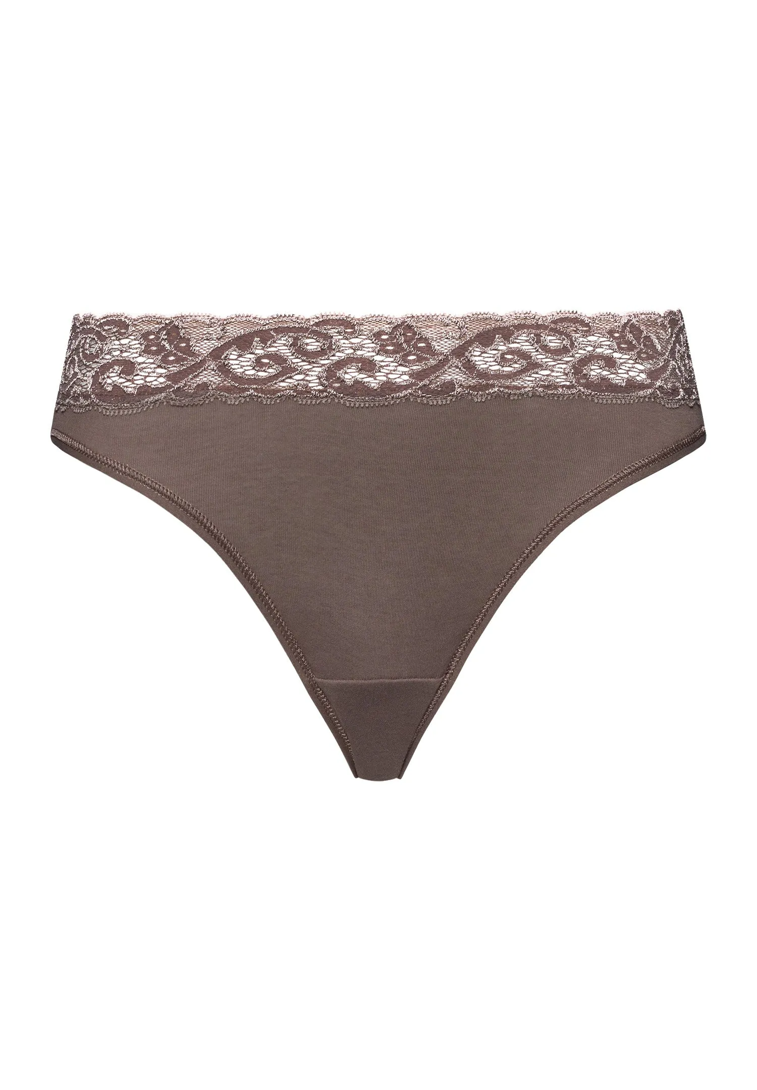 Moments Hi Cut Brief | Stonewash 71481-2756