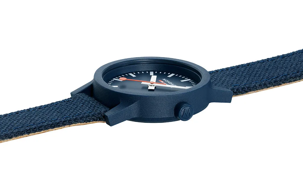 MOND Watch Essence Deep Ocean Blue Textile