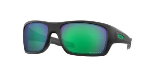 Oakley Turbine Matte Black Frame - Prizm Jade Lens - Polarized Sunglasses