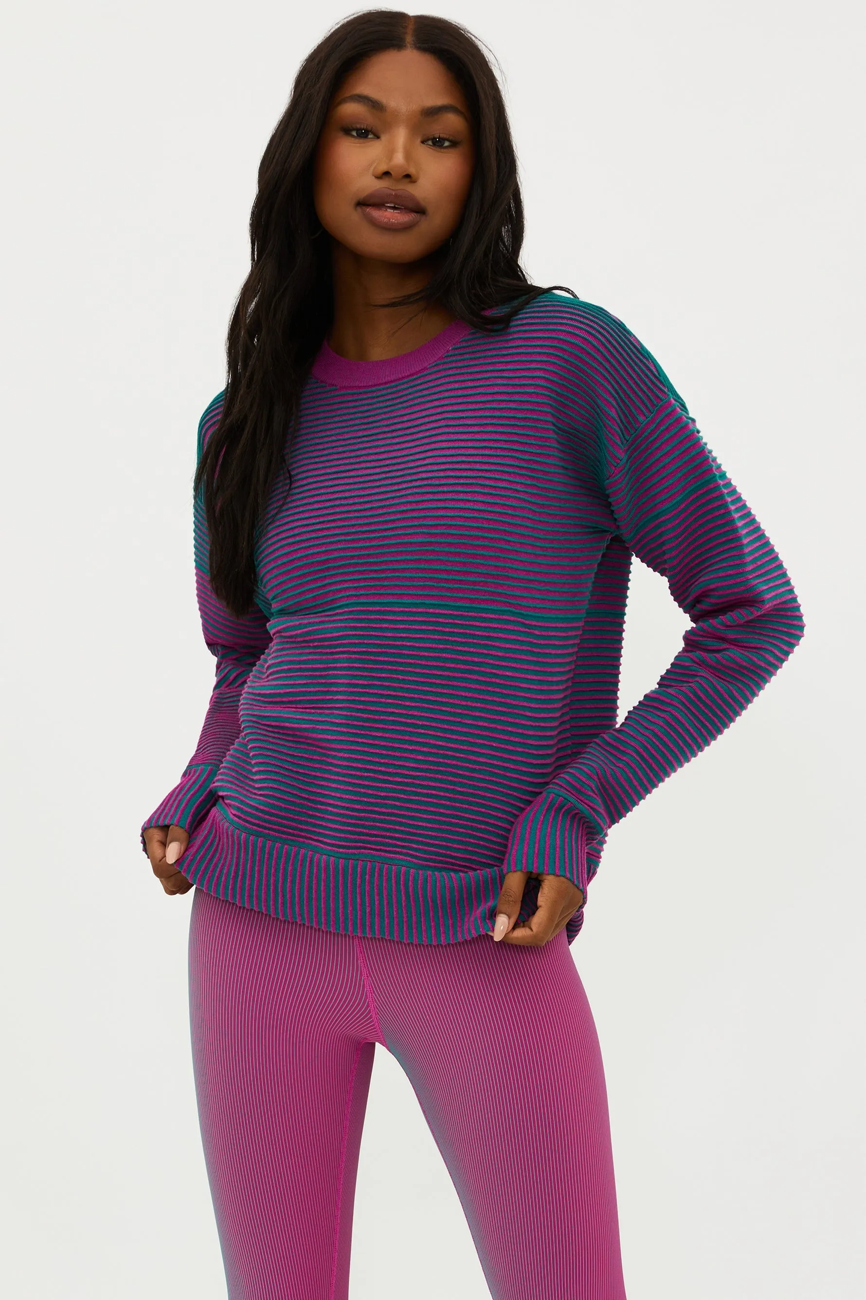 OCCULUS SWEATER SORBET TWO TONE