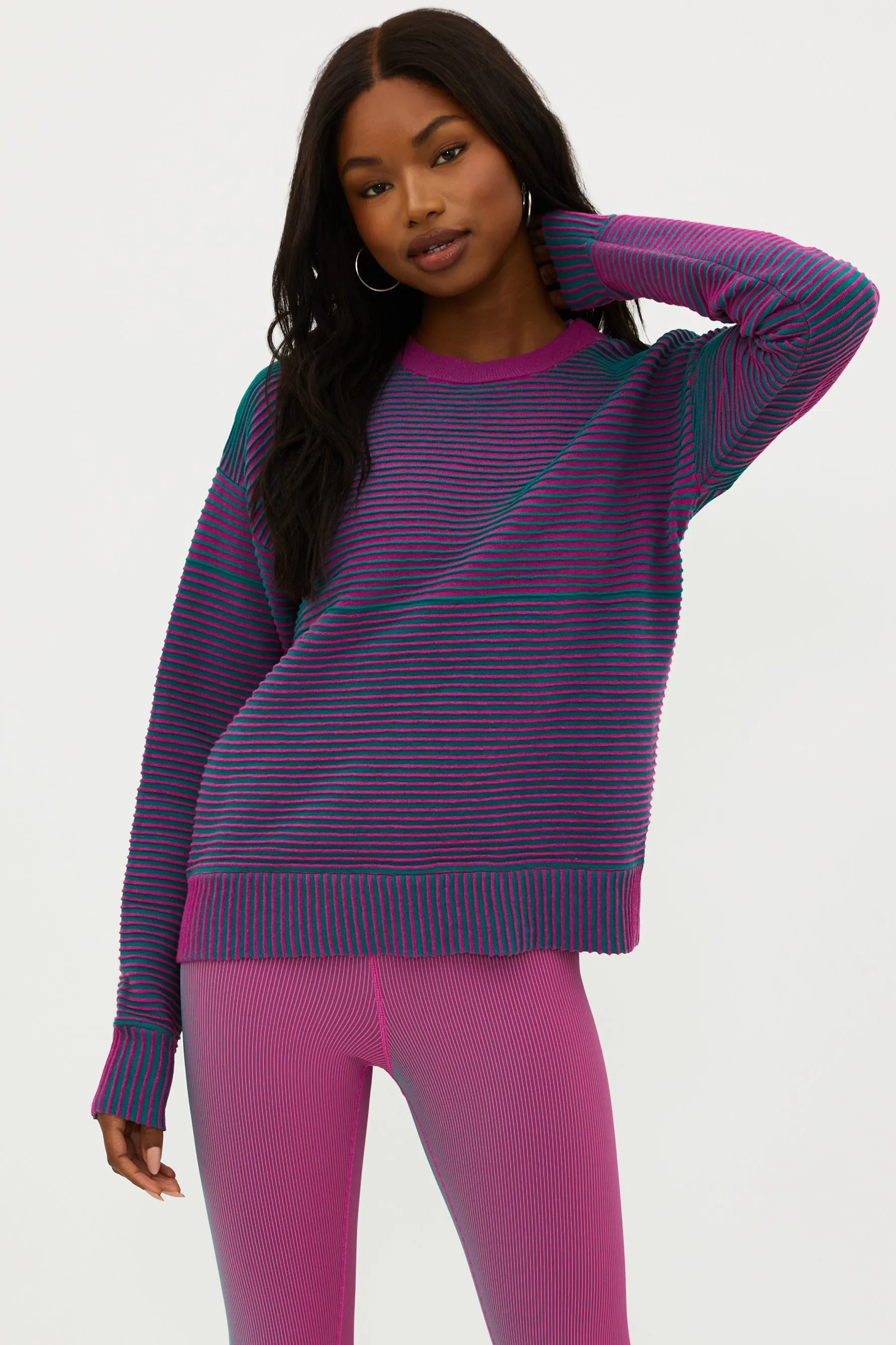 OCCULUS SWEATER SORBET TWO TONE