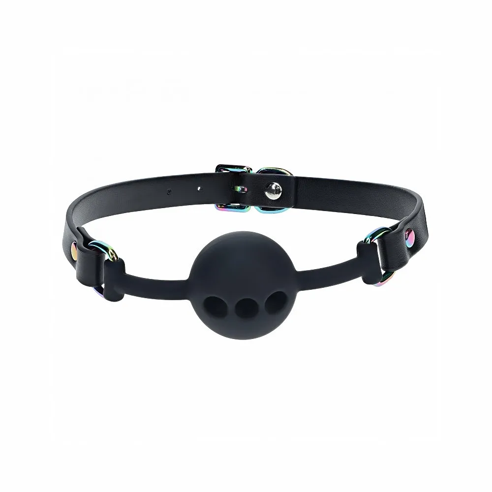 Ouch! International Venice Collection Silicone Ball Gag