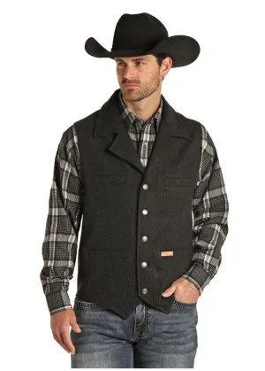 Panhandle Men's Solid Montana Vest