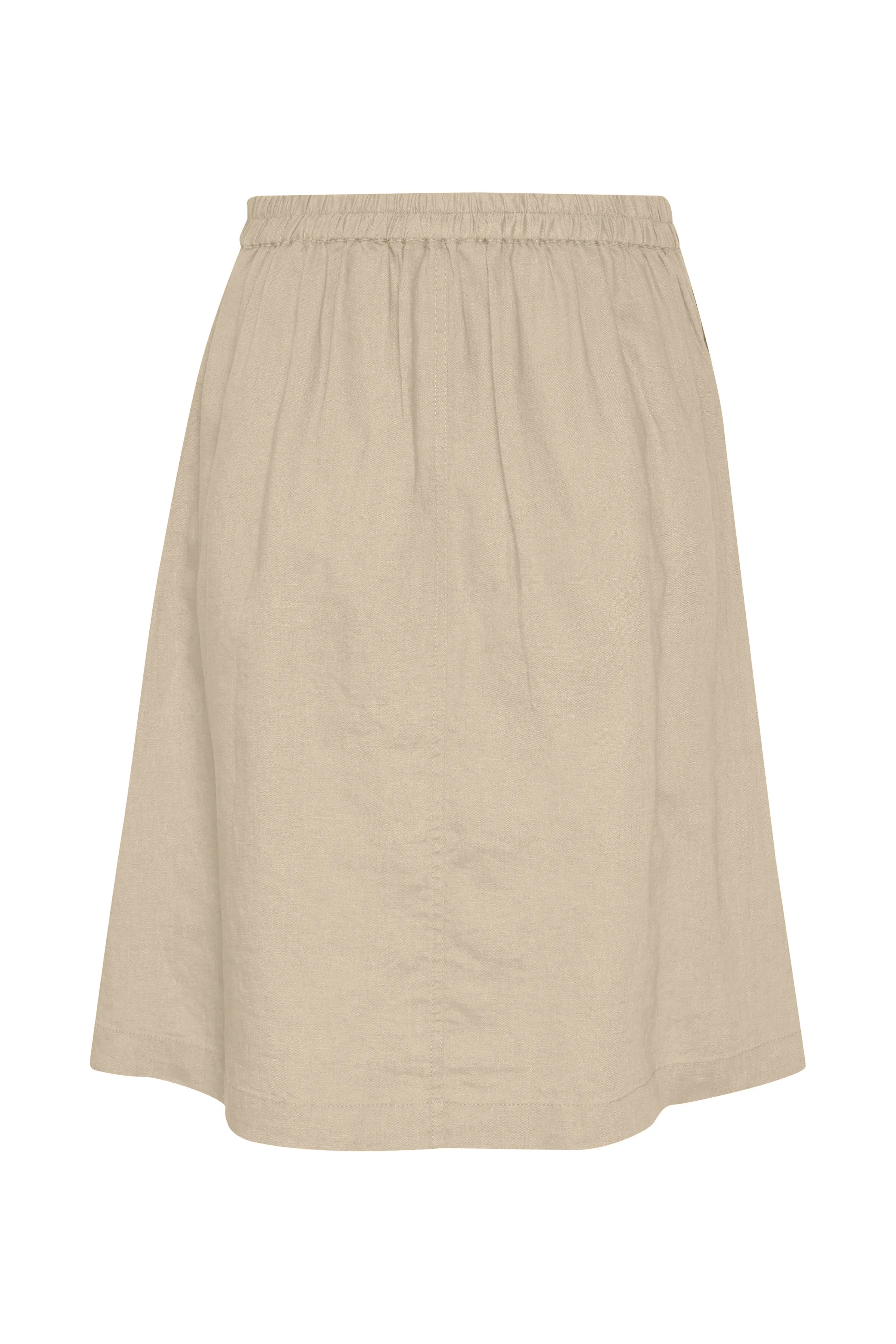 Part Two Palina Linen Button Down Skirt 6811