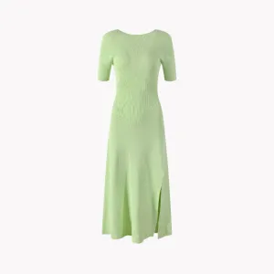 Pre Order:  Tea Green Knitted Midi Dress