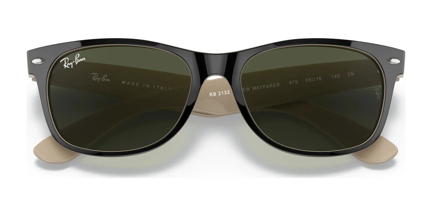 Ray-Ban NEW WAYFARER RB2132 Sunglasses | Size 52