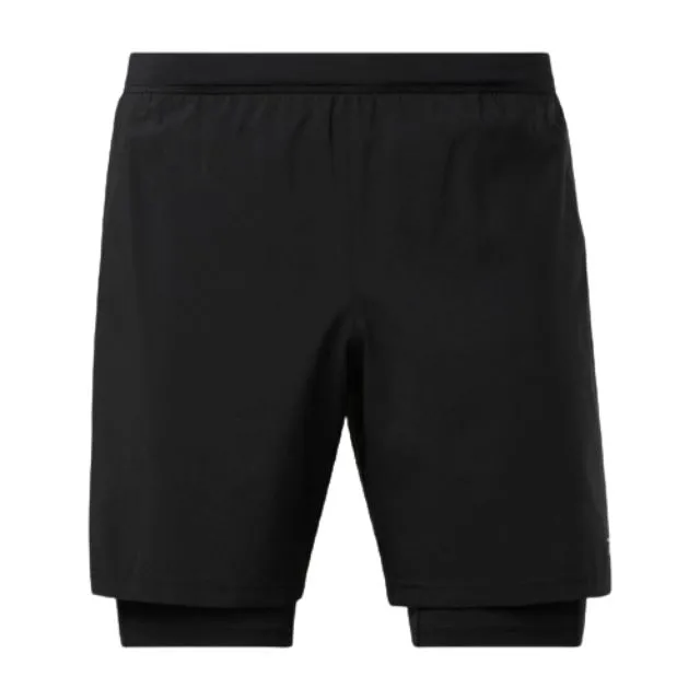 Reebok Two-In-One Men Running Short Black