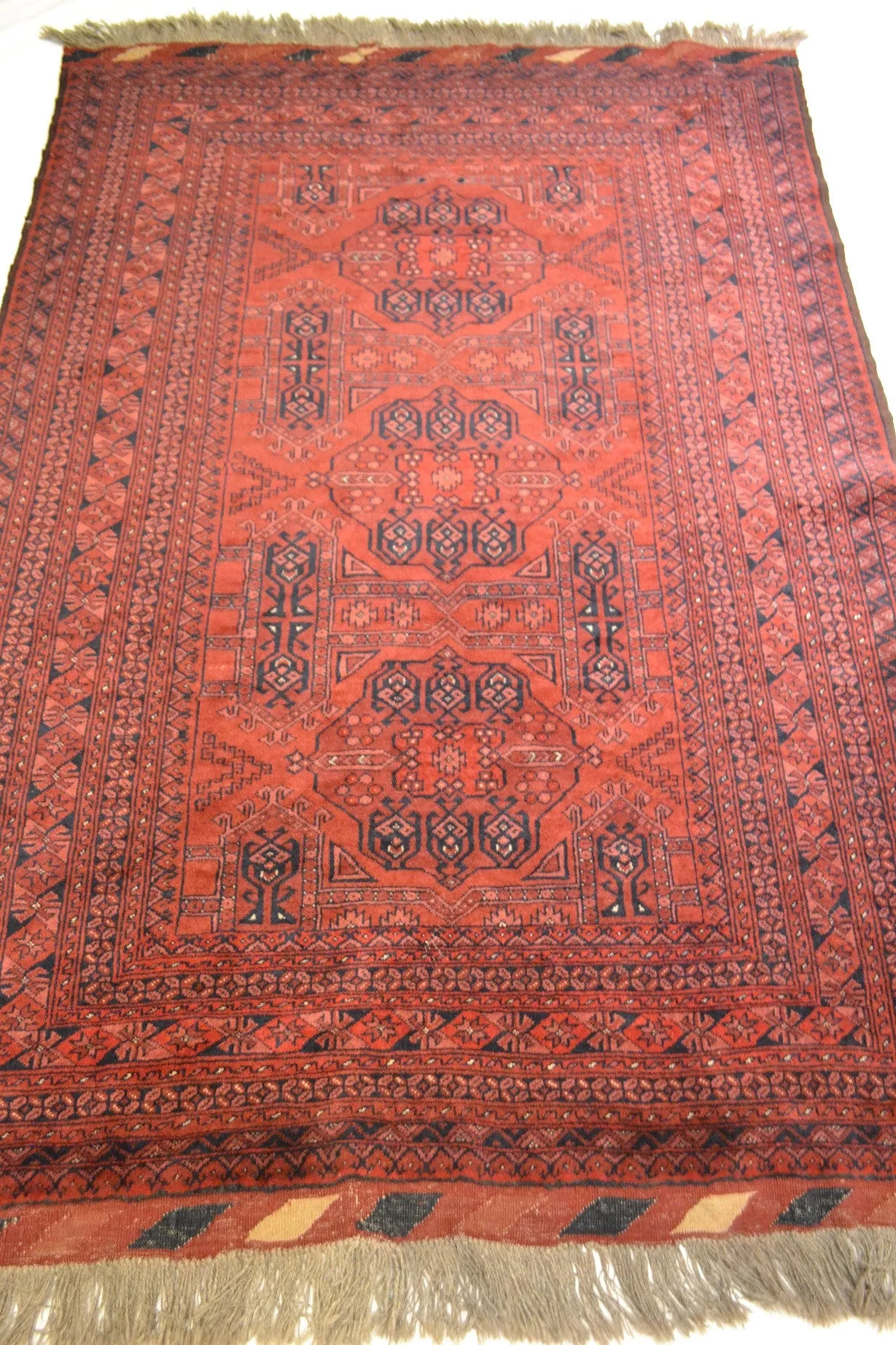 rug3632 4.3 x 6.3 Tribal Unkhoi Rug