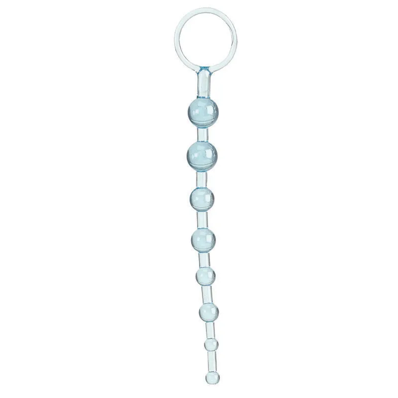 Shanes Anal 101 Intro Beads Blue