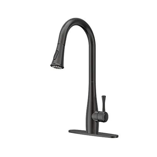 Single Handle Kitchen Faucets with Pull Down Sprayer - Oil Rubbed Bronze