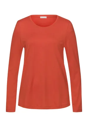 Sleep And Lounge Relaxed Round Neck Top | Ripe Apple 74844-2293